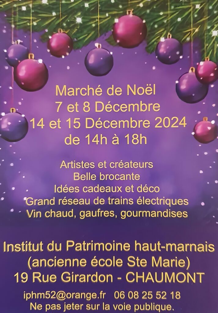 Flyers marché de noel 2022